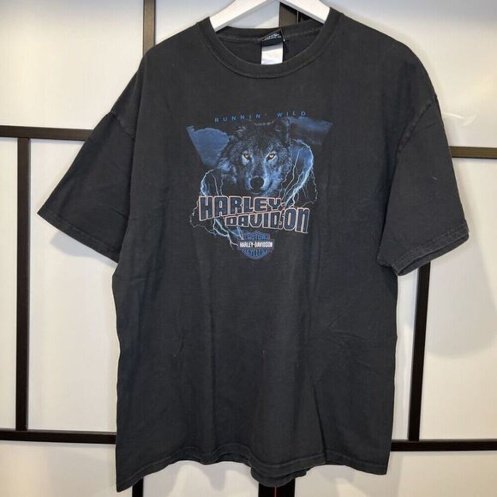 HARLEY DAVIDSON US 129 DRAGON RUNNING WILD TALLASSEE, TN UNISEX SIZE 2XL